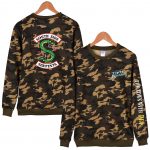 Riverdale Sweatshirts - Riverdale Super Cool Logo Icon Army Green Sweatshirt