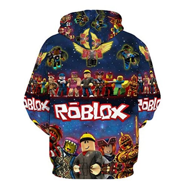 Roblox 3D Printed Hooded Sweatshirt Pullover Hoodie