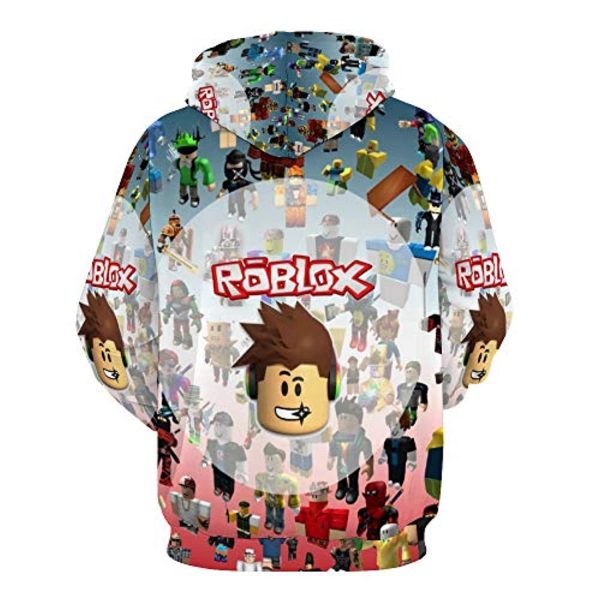 Roblox 3D Printed Hooded Sweatshirt Pullover Hoodie