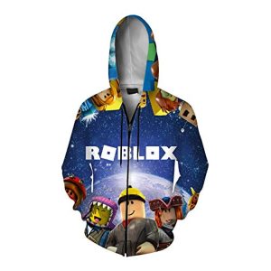 Roblox 3D Printed Hoodies - Fashion Sports Long Sleeve Sweatshirt