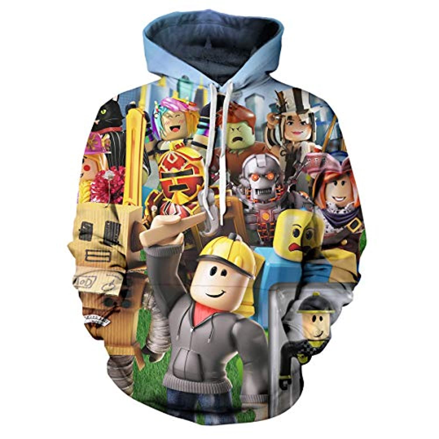 Roblox Hoodie - 3D Print Hooded Pullover For Teens - Anime Hoodie Shop