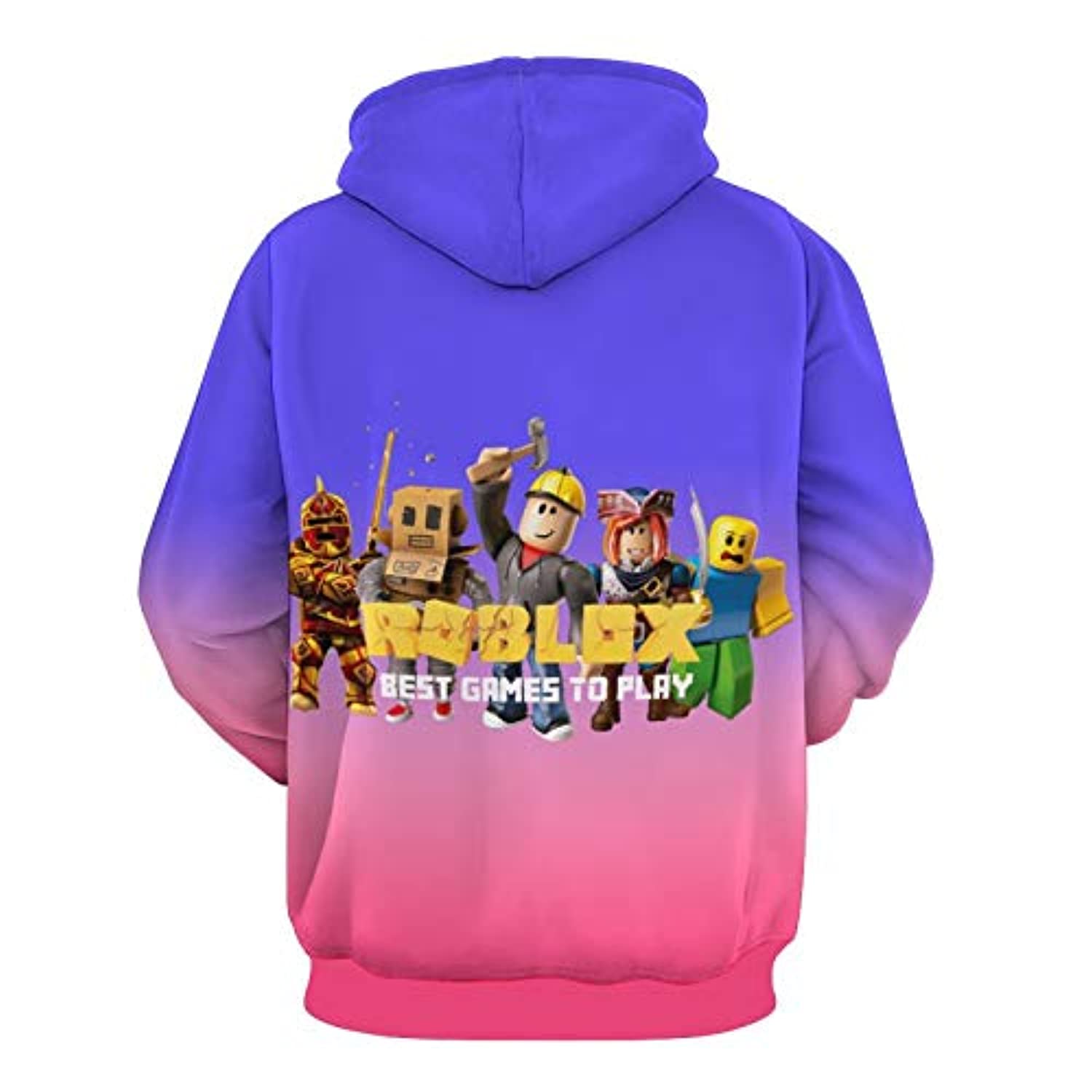 Roblox Hoodie - 3D Print Hooded Pullover For Teens - Anime Hoodie Shop