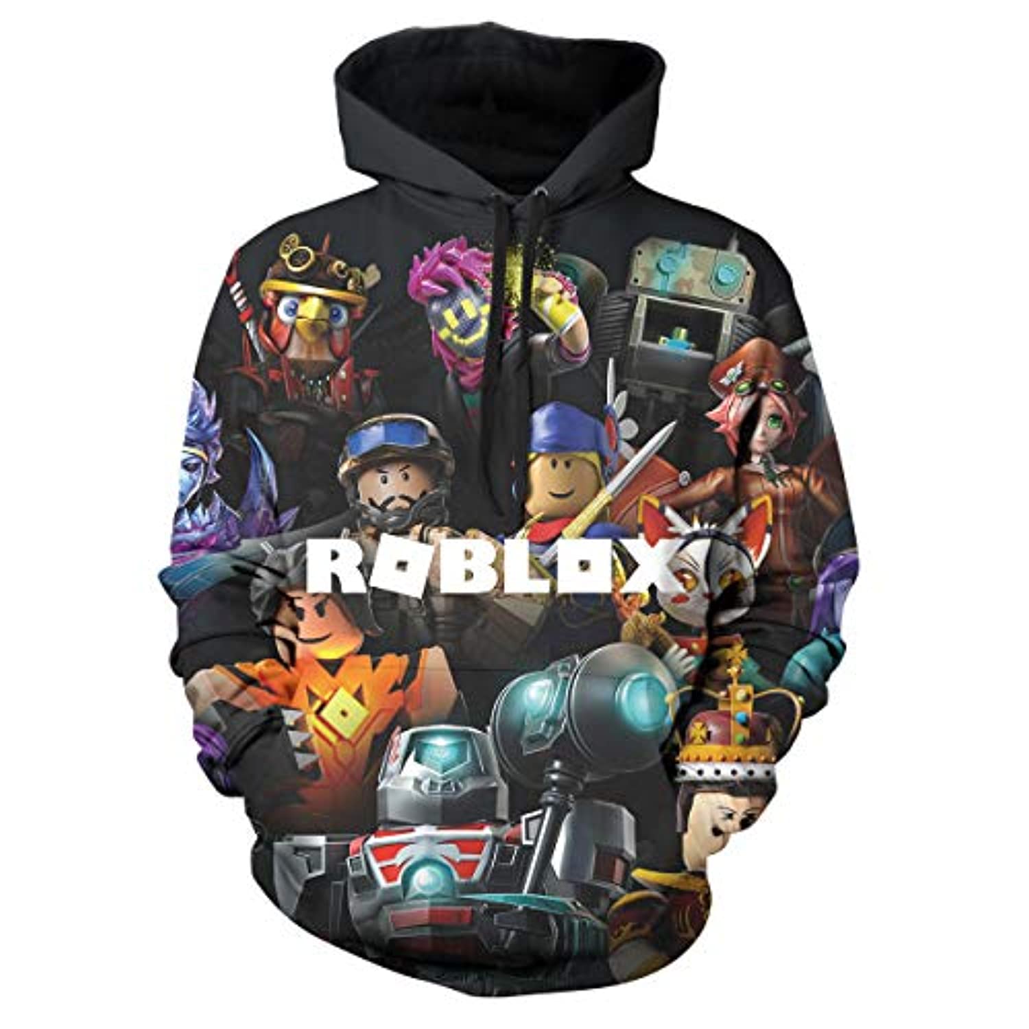 Roblox Hoodie - 3D Print Hooded Pullover For Teens - Anime Hoodie Shop