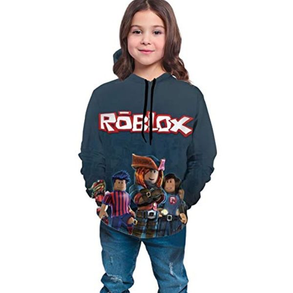Roblox Hoodie - 3D Print Hooded Pullover for Teens