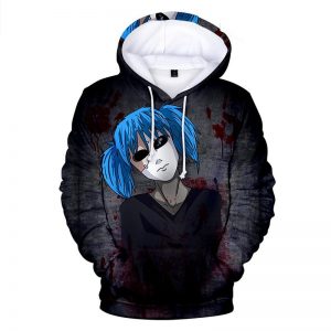 Sally Face Hoodies - Sally Face Game Series Bloodiness Sally Face Mask Hoodie