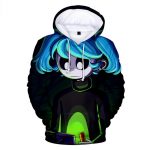 Sally Face Hoodies - Sally Face Game Series Cartoon Sally Face Mask Hoodie