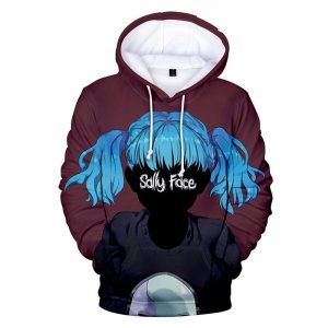 Sally Face Hoodies - Sally Face Game Series Character Sally 3D Hoodie