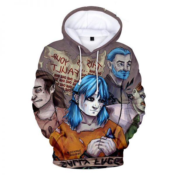 Sally Face Hoodies - Sally Face Game Series Game Character Sally Hoodie