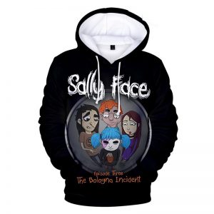 Sally Face Hoodies - Sally Face Game Series Game Character Sally Team Hoodie