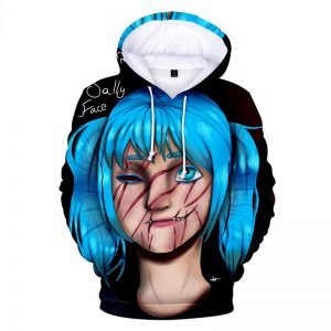 Sally Face Hoodies - Sally Face Game Series Game Terror Sally Face Hoodie