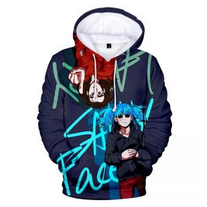 Sally Face Hoodies - Sally Face Game Series Sally Face And Larry Hoodie