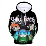 Sally Face Hoodies - Sally Face Game Series Sally Face Poster Hoodie