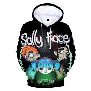 Sally Face Hoodies - Sally Face Game Series Sally Face Poster Hoodie