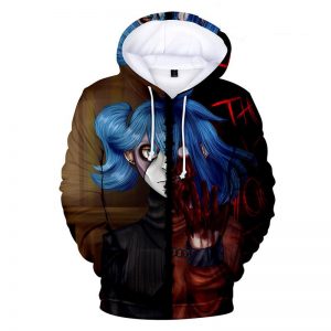 Sally Face Hoodies - Sally Face Game Series Terror Mask Character Sally 3D Hoodie
