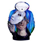 Sally Face Hoodies - Sally Face Terror Game Mask Sally 3D Hoodie