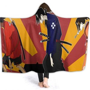 Samurai Champloo Nap Hooded Blanket