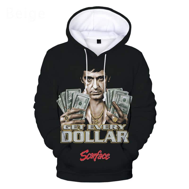 Scarface 3D Printed Hoodies - Movie Tony Montana Sweatshirts