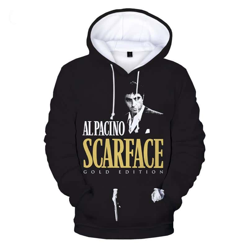 Scarface Tony Montana Hoodies - Movie 3D Printed Sweatshirts