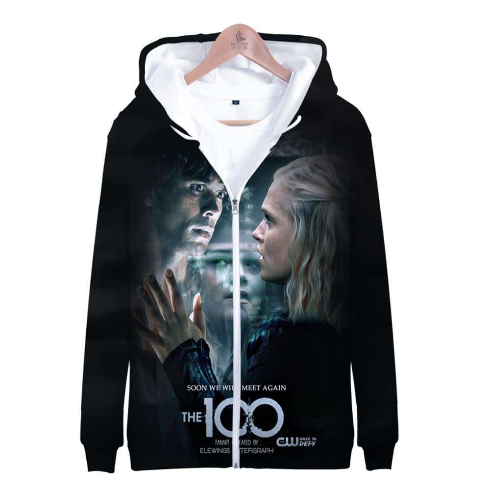 Science Fiction Drama The Hundred Zipper Sweatshirt Hoodies