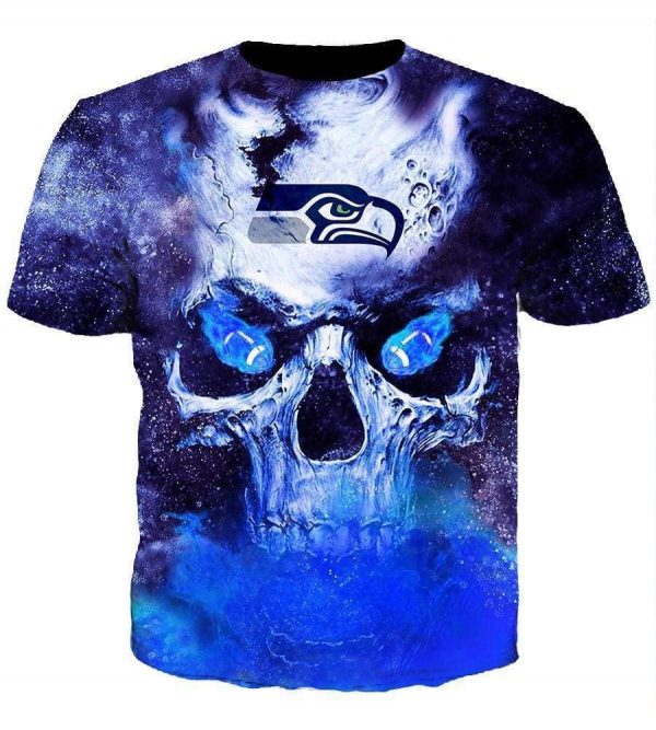 Seattle Seahawks Hoodies - Pullover Blue Hoodie