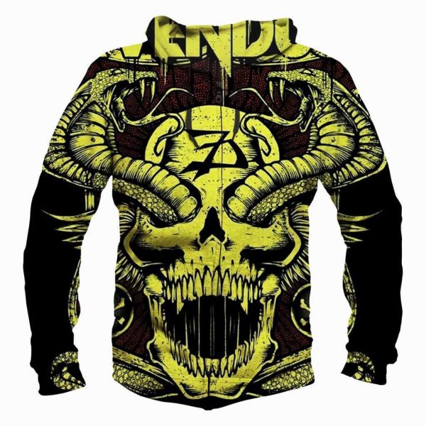 Sevendust Hoodies - Pullover Yellow Hoodie