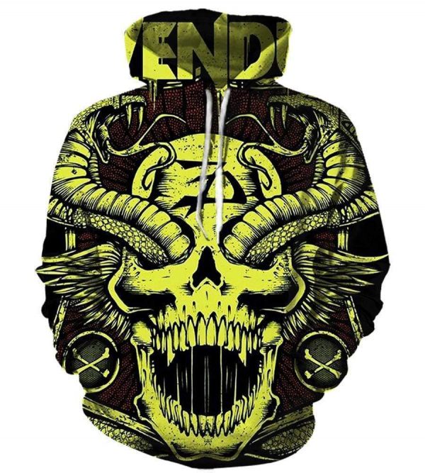 Sevendust Hoodies - Pullover Yellow Hoodie