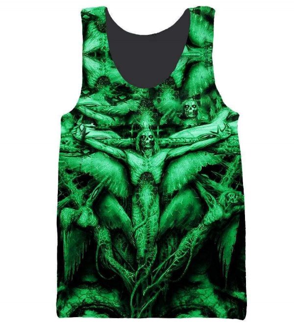 Severed Savior Hoodies - Pullover Green Hoodie