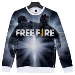 Shooting Game Free Fire 3D Print Crewneck Sweatshirt