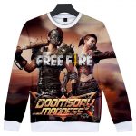 Shooting Game Free Fire 3D Print Crewneck Sweatshirt