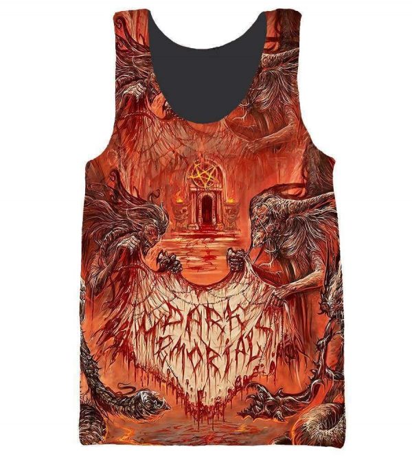 Sinister Hoodies - Pullover Red Hoodie