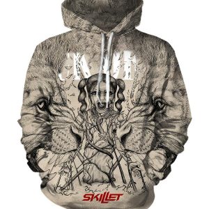 Skillet Hoodies - Pullover Grey Hoodie