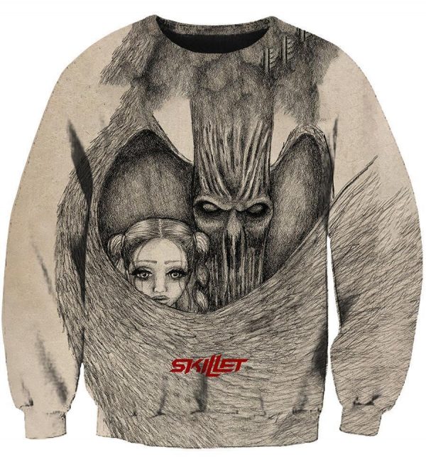Skillet Hoodies - Pullover Grey Hoodie