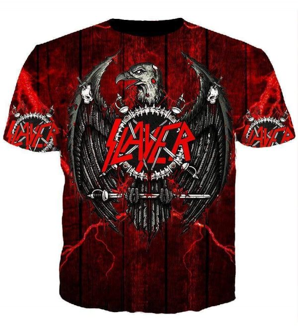 Slayer Hoodies - Pullover Red Hoodie