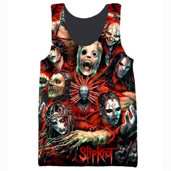Slipknot Hoodies - Pullover Red Zombie Hoodie