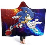So-nic The Hedgehog Game Hooded Blanket - Fashion Design Blanket