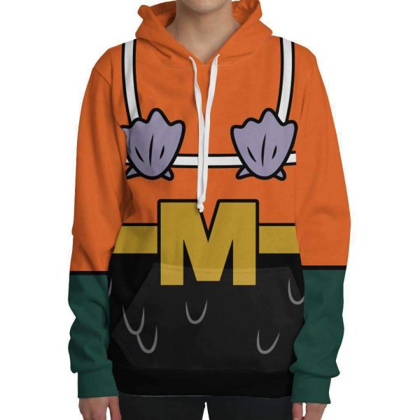 Solid Color Hoodies - Pullover Fleece Purple Red Hoodie