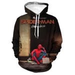 Spider-Man 3D Printed Hoodies - Men Hooded Sweatshirts