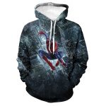 Spider-Man 3D Printed Hoodies - Men Hooded Sweatshirts