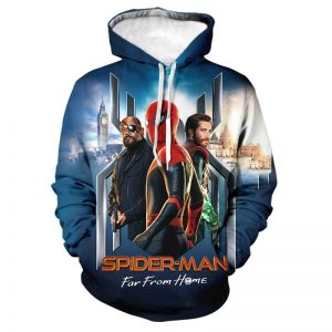 Spider-Man 3D Printed Hoodies - Men Hooded Sweatshirts