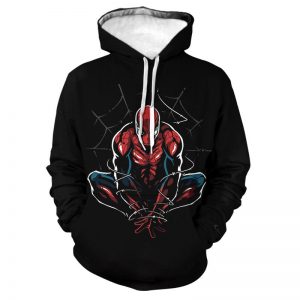 Spider-Man 3D Printed Hoodies - Men Hooded Sweatshirts