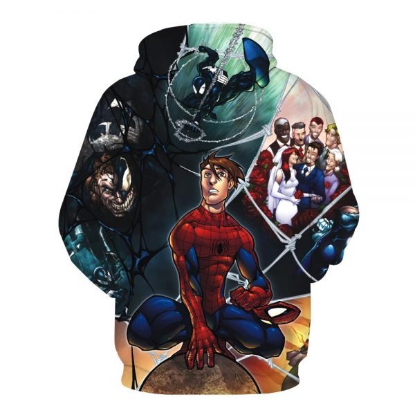 Spider-Man Hoodies - Cool Marvels Spider-Man Spuer Cool 3D Hoodie