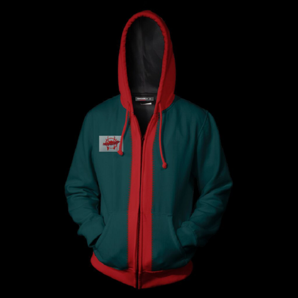 Spider-Man: Into the Spider-Verse Hoodie - Miles Morales Zip Up Hoodie