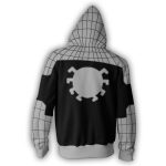 Spiderman Hoodies - Armored Spiderman Super hero 3D Zip Up Hoodie