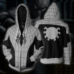 Spiderman Hoodies - Armored Spiderman Super hero 3D Zip Up Hoodie