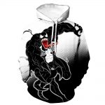 Spiderman Hoodies - Deadly and Dangerous Venom Monster 3D Hoodie