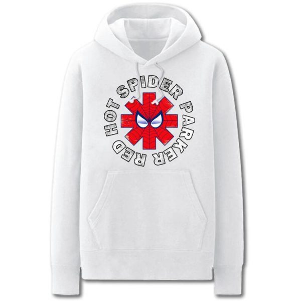 Spiderman Hoodies - Solid Color SpiderMan Cartoon Style Super Cool Fleece Hoodie