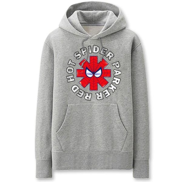 Spiderman Hoodies - Solid Color SpiderMan Cartoon Style Super Cool Fleece Hoodie