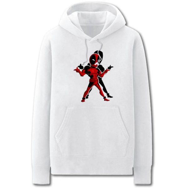 Spiderman Hoodies - Solid Color Super Cool Spiderman  Cartoon Style Fleece Hoodie