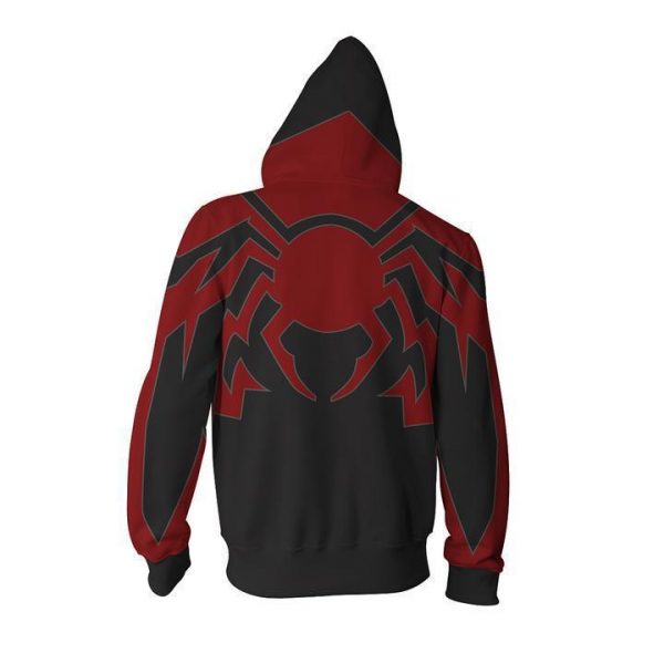 Spiderman Hoodies - Spiderman Series Cosplay 3D Zip Up Hoodie