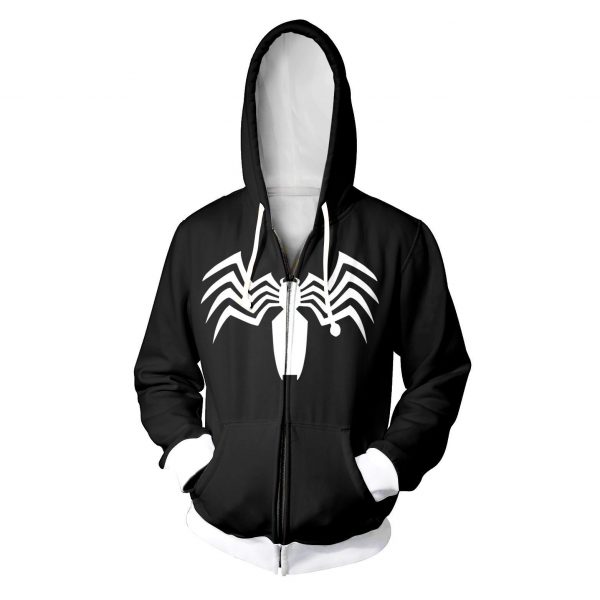 Spiderman Hoodies - Spiderman Series Cosplay 3D Zip Up Hoodie